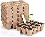 MSYU Kit di avvio di semi da 20 confezioni, vasi da vivaio per fioriere compostabili da 240 celle, vassoi per ...