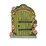 MUAMAX Porte da giardino fatato Porte in miniatura per esterni per porta da giardino fatato per albero Art Ornamenti per ...