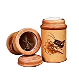 Natural Handmade Pyrography, Insect Pot, Gourd Cage, Wenwan Gourd Package, Worm Call, Pot Insect with Bamboo Lacewing Cricket Cage
