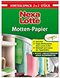 Nexa Lotte - Carta falena Nexa Lotte, protegge efficacemente fino a 6 mesi dalle tarme dei vestiti e dalle larve ...