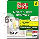 Nexa-Lotte - Trappola per tarme e vestiti, senza insetticidi (12 pezzi)