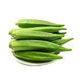 Okra Seeds Exotic Impressive Specie Rare Sane Verdure Verdure Fresche Deliziose Verde-300 Semi