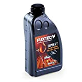 Olio motore FUXTEC a 2 tempi 1 litro, per esempio per decespugliatori, e motoseghe Made in Germany