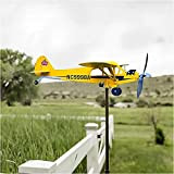 OPIL 202 Nuovo aeroplano Piper J3 Cub, banderuola for aereo, fantastiche decorazioni da giardino for rendere il tuo giardino pieno ...