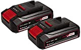 Originale Einhell 2x 18V 2,5Ah PXC-Twinpack due batterie da 2,5 Ah Power X-Change (18 V, 2,5 Ah, 720 W, incl. ...