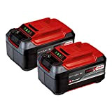 Originale Einhell 2x 18V 5,2Ah PXC-Twinpack due batterie da 5,2 Ah Power X-Change (18 V, 5200 mAh, 1260 W, incl. ...