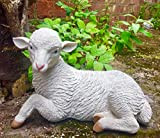 Osiris Trading UK - Statua di agnello seduto con effetto realistico