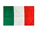 Perseo Trade srl Bandiera Italiana 100 * 140 con asola per Inserimento Asta Made in Italy