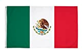 PHENO FLAGS Bandiera del Messico - Bandiera messicana 90x150 cm - Bandiera nazionale resistente alle intemperie per asta della bandiera ...