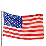 PHENO FLAGS Bandiera USA Premium 100% riciclata 90x150 cm - Bandiera resistente alle intemperie con occhielli in metallo e sigillatura ...