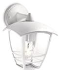 Philips Lighting Creek Lampada da Parete per Esterni, Luce Diffusa, Alluminio, Bianco