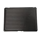 Piastra per grigliate Black Grilling Plate Corrugated Ribbed Surface For Kenwood Grill Toaster