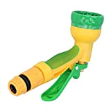 Pistola ad acqua da giardino Spruzzatore per tubo da giardino regolabile a forte pressione per doccia per animali domestici