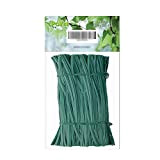POYEE Fascette da giardino in plastica per piante da giardino, 15,2 cm, 15 cm, colore verde