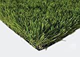 Prato sintetico 40mm manto erboso finta erba giardino tappeto esterno Top 4cm (2x10 Metri)