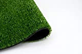 Prato sintetico, (spessore 8 mm) erba finta artificiale calpestabile di alta qualità, manto erboso stabilità ai raggi UV, auto drenante ...