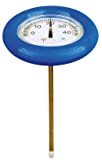 Productos QP - Termometro galleggiante per piscine, ideale per acque esterne, flotta orizzontale