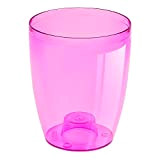 Prosper Plast duow130p-cpr9 13.2 x 16 cm Coubi Vaso da Fiori – Rosa Trasparente