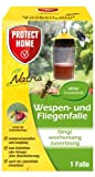 PROTECT HOME Natria - Trappola per vespe e mosche senza veleno, 1 trappola per vespe e vespe, include staffa da ...