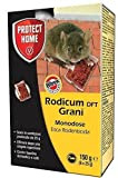 Protect Home Rodicum DFT Grani, Veleno per Topi e Ratti in Grani, 150g