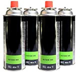 Proweltek - Cartucce di Gas butano Mix a baionetta, 400 ml, 230 g (Confezione da 4)
