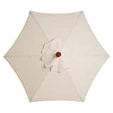 QLINDGK - Copertura di ricambio per ombrellone da giardino, 2 m, per giardino, giardino, giardino, giardino, giardino
