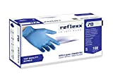 REFLEXX R70 / XL Guanti senza nitrili in polvere, X-Large, azzurro, confezione da 100
