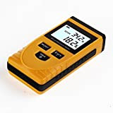 Rgbs, tester digitale induttivo per misurazione percentuale di umidità e temperatura del legno, con schermo LCD
