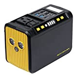 ROCKSOLAR RS81 Weekender 80W Power Station - 88Wh Lithium Battery Portable Solar Generator with LED Flashlight and Multiple Plug and ...