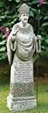 Roman 67,3 cm di Joseph Studio Saint Patrick con Irish Prayer Religous da Giardino Statua
