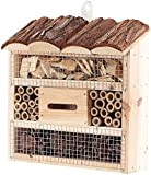 Royal Gardineer Apiario: Insektenhotel Marie, Ausilio per la nidificazione di Insetti utili, 20 x 20 x 7 cm (Case degli ...