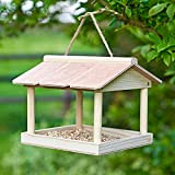 SA Products - Mangiatoia per uccelli da giardino, ideale per animali selvatici - Mangiatoia naturale chic - facile da installare, ...