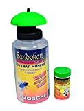 Sandokan Bio Trappola per mosche e insetti con attrattivo Riutilizzabile per uso all'aperto