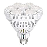SANSI 36W LED Lampadina per Piante a Spettro Completo, Luce Diurna, E27 Lampadina per Piante, Luce per Giardino Interno Agricoltura ...