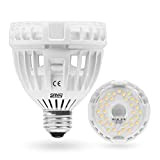 SANSI - Lampada LED per piante a spettro completo E27, 15 W, luce bianca per piante da interni, lampada a ...