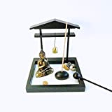 Set da giardino giapponese in miniatura Zen per meditazione, decorazione domestica o regalo (design B)
