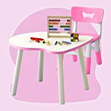 Set da Tavolo e sedie per Bambini, scrittoio per Bambini e Tavolo da Disegno, Camera da Letto/Soggiorno/Scuola Materna