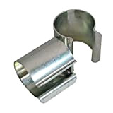 Set di 20 clip metallo rivestimento zinco 25 mm x 30 mm per serra
