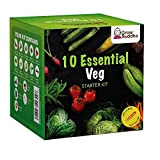 Set di semi di verdure - Coltiva facilmente 10 varietà delle tue verdure con il nostro Starter Kit di 10 ...