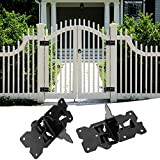 Simlug Accessori per cancelli professionali per recinzione 2Pcs Porta da giardino con cerniera per porta di recinzione