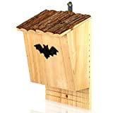 Skojig Casa per Pipistrelli in Legno di Pino e Abete, Casetta Pipistrelli da Giardino, Bat Box Pipistrelli per nidificazione