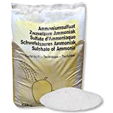 Solfato di ammonio, 25 kg, fertilizzante azoto, fertilizzante per prati