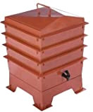 Standard Pet & Dog Poo Wormery/composter con 4 vassoi impilabili – Compost,