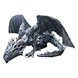 Statua del drago, 22 cm, scultura di drago accovacciato, realizzata a mano, in resina, dragone vintage da combattimento, per decorazione ...