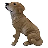 Statua in poliresina di cane Labrador Retriever – Dipinta a mano – Intricato dettaglio adatto per uso interno ed esterno ...