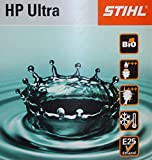 Stihl, HP Ultra, miscela per olio motore 2 tempi, rapporto miscela: 1:50 (1 misurino da 1 litro ogni 50 litri)