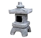 Stone and Style Pagode - Lanterna asiatica in pietra, resistente al gelo