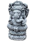 Stone and Style - Statuetta in pietra Ganesha, 12,1 kg, resistente al gelo