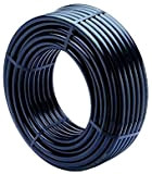 Suinga - Tubo in polietilene agricolo, 25 mm x 100 m, colore nero, pressione massima 4 bar.