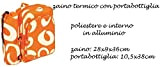 Sunny Star Zaino Termico con portabottiglie, Arancio, 12+ 2 lt